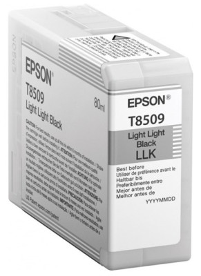 Картридж Epson T8509 UltraChrome HD (light light black), 80 мл