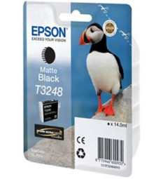 Картридж Epson T3248 (matte black), 14 мл