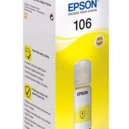 Чернила Epson 106 EcoTank Ink Bottle (yellow), 5000 стр.