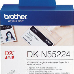 Brother адресные наклейки Brother DKN55224, 54 мм x 30,5 м