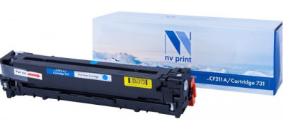 Картридж NVP совместимый NV-CF211A/NV-731 Cyan универсальные для HP/Canon LaserJet Pro 200 color MFP M276n/ MFP M276nw/ 200 M251n/ M251nw/ LBP 7100 i-Sensys 7100CN/ 7110/ 7110CW/ MF 623CN/ 628CW/ 8230/ 8230CN/ 8280/ 8280CW (1800k)