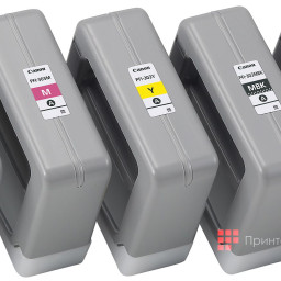 Комплект картриджей Canon PFI-303 (MBK,BK,M,C,Y) 5 шт х 330 мл