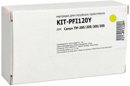 Картридж КИТОнер KIT-PFI120Y (yellow), 130 мл