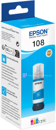 Чернила Epson 108 EcoTank T09C (cyan), 7200 стр.