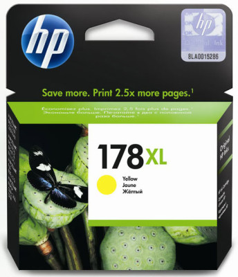 Картридж HP 178XL (yellow), 8 мл