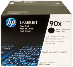 Тонер-картридж HP 90X (black) набор, 2 шт. x 24000 стр.