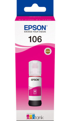 Чернила Epson 106 EcoTank Ink Bottle (magenta), 5000 стр.