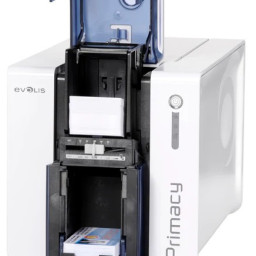 Карт-принтер Evolis Primacy Duplex Expert (серо-голубой)