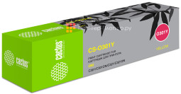 Картридж лазерный Cactus 44973541 CS-O301Y желтый (1500стр.) для Oki C301/321