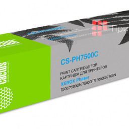 Картридж лазерный Cactus CS-PH7500C 106R01443 голубой (17800 стр.) для Xerox Phaser 7500