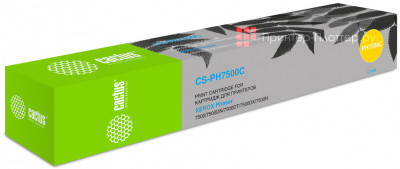 Картридж лазерный Cactus CS-PH7500C 106R01443 голубой (17800 стр.) для Xerox Phaser 7500