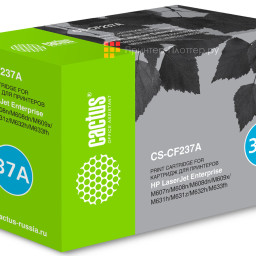 Картридж лазерный Cactus CS-CF237A черный (11000 стр.) для HP LJ M607n/M608n/M608dn/M609x/M631h/M631z/M632h