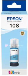 Чернила Epson 108 EcoTank T09C (light cyan), 7200 стр.