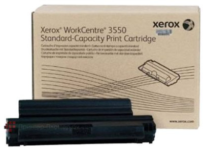 Тонер-картридж Xerox Print Cartridge WorkCentre 3550 (black), 11000 стр. (PP011787)