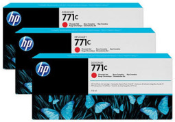 Картридж HP 771c (chromatic red) комплект, 3 шт. x 775 мл