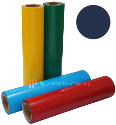 Термопленка ACE-301 Flock, синяя, ширина 500 мм (1 п.м.)