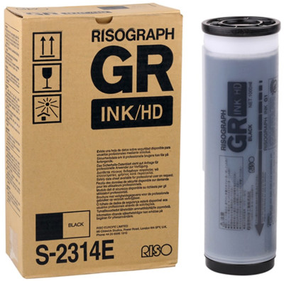 Краска Riso Ink GR 3770 S-2314E (black), 1000 мл