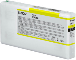 Картридж Epson T9134 (yellow), 200 мл