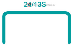 Nagel скобы 24/13S, 5000 шт.