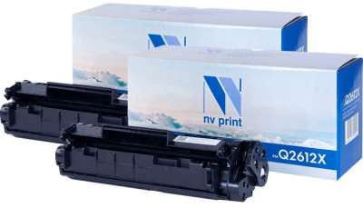 Картридж NVP совместимый NV-Q2612X-SET2 для HP LaserJet 1010/ 1012/ 1015/ 1018/ 1020/ 1022/ 3015/ 3020/ 3030/ 3050/ 3050Z/ 3052/ 3055/ M1005mfp (3000k) (2 шт)