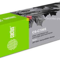 Картридж лазерный Cactus CS-C726S черный (2100стр.) для Canon LBP-6200/6200D