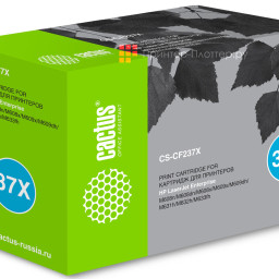 Картридж лазерный Cactus CS-CF237X черный (25000 стр.) для HP LJ M608n/M608dn/M609x/M631h/M631z/M632h