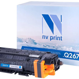 Картридж NVP совместимый NV-Q2671A Cyan для HP Color LaserJet 3550/ 3550N/ 3700DN/ 3700DTN/ 3500/ 3500N/ 3700/ 3700N (4000k)