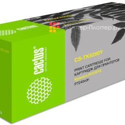 Картридж лазерный Cactus CS-TK5290Y желтый (13000 стр.) для Kyocera Ecosys P7240cdn