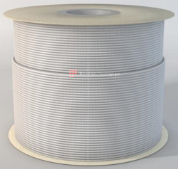 Пружины в бобине металлические, шаг 3:1, диаметр 1/4, белые, 87000 петель