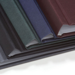 Обложки OPUS C-Bind Classic AA, A4, 5 мм, твердые, серые, 10 шт.