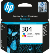 Картридж HP Ink Cartridge 304 (color), 100 стр.