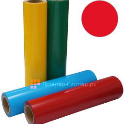 Термопленка ACE-301 Flock, красная, ширина 500 мм (1 п.м.)