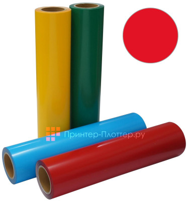 Термопленка ACE-301 Flock, красная, ширина 500 мм (1 п.м.)