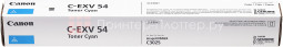 Тонер Canon Toner C-EXV 54 (cyan), 8500стр.