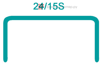 Nagel скобы 24/15S, 5000 шт.