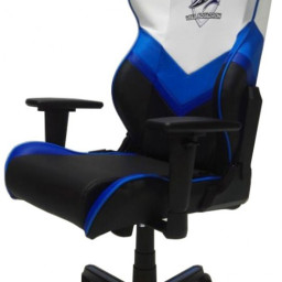 Игровое кресло DXRacer Racing Vega Squadron OH/RZ32/WNB (чёрно-сине-белый)