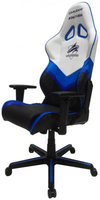 Игровое кресло DXRacer Racing Vega Squadron OH/RZ32/WNB (чёрно-сине-белый)