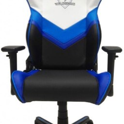 Игровое кресло DXRacer Racing Vega Squadron OH/RZ32/WNB (чёрно-сине-белый)