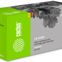 Картридж лазерный Cactus MLT-D109S CS-S4300 MLT-D109S черный (2000стр.) для Samsung SCX-4300
