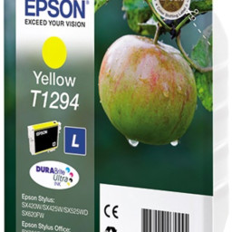 Картридж Epson DURABrite Ultra Ink T1294 Singlepack (yellow) (C13T12944022, C13T12944021)
