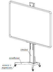 DiGiS мобильная стойка SMART-BASE DSM
