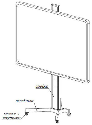 DiGiS мобильная стойка SMART-BASE DSM