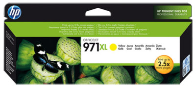 Картридж HP 971 XL (yellow), 6600 стр