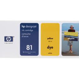 Картридж HP 81 (yellow) 680мл