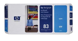 Печатающая головка HP 83 UV (cyan/cleaner)