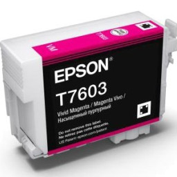 Картридж Epson T7603 (magenta), 26 мл
