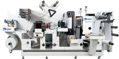 Многофункциональная машина для печати по клеевому слою этикетки Polly M420 D/R
