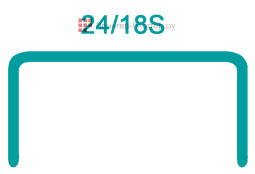 Nagel скобы 24/18S, 5000 шт.