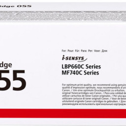 Тонер-картридж Canon Cartridge 055 BK (black), 2300 стр. (PP039780)