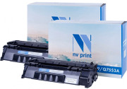 Картридж NVP совместимый NV-Q5949A/Q7553A-SET2 для HP LaserJet 1320/ 1320N/ 1160/ 1320NW/ 1320TN/ 3390/ 3392/ M2727nf/ M2727nfs/ P2014. P2015/ P2015dn/ P2015n/ P2015x (3000k) (2 шт)